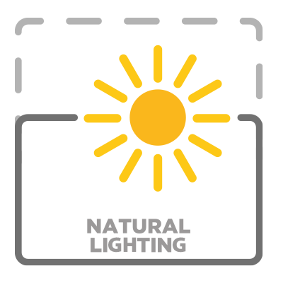 Natural lighting 